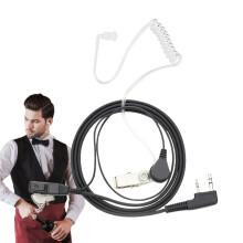 MIC Headset Acoustic Tube Transparent Audio Tube Ergonomic Earphones Microphone Concealed Headset Accessories