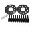 2PCS 5mm 5x100/5x112 Hub Centric Wheel Spacer Kit 1