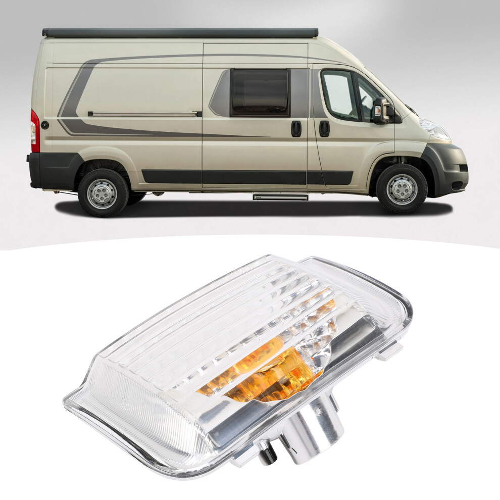 Clear Lens Door Wing Mirror Indicator Cover For Ducato Light 8741337318292