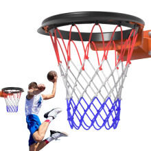 Basketball Net TPU Portable Net Frame, Detachable, Outdoor Use, Fits Standard Hoop, Easy to Transport