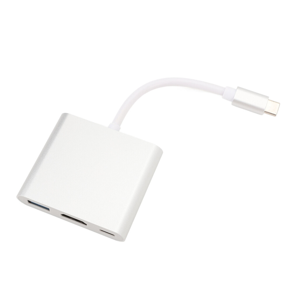 Type C To Usb 3.0 4K Hd Pd Adapter For Laptop Phone Tablet Aluminum 8401337318530