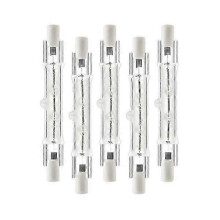 5-pack R7s 118mm 300w 230v,r7s halogen linear light
