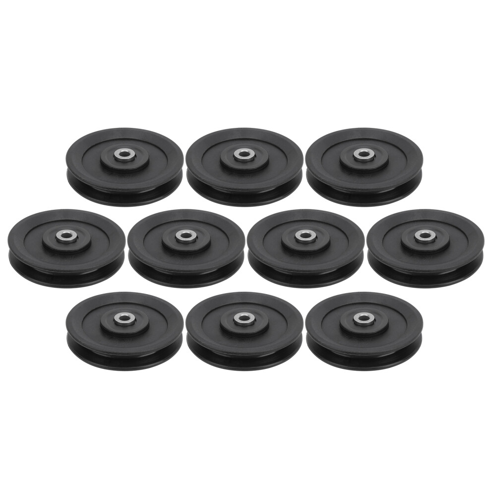 10Pcs 115Mm Nylon Fitness Bearing Pulley Home Gym 9121376276811