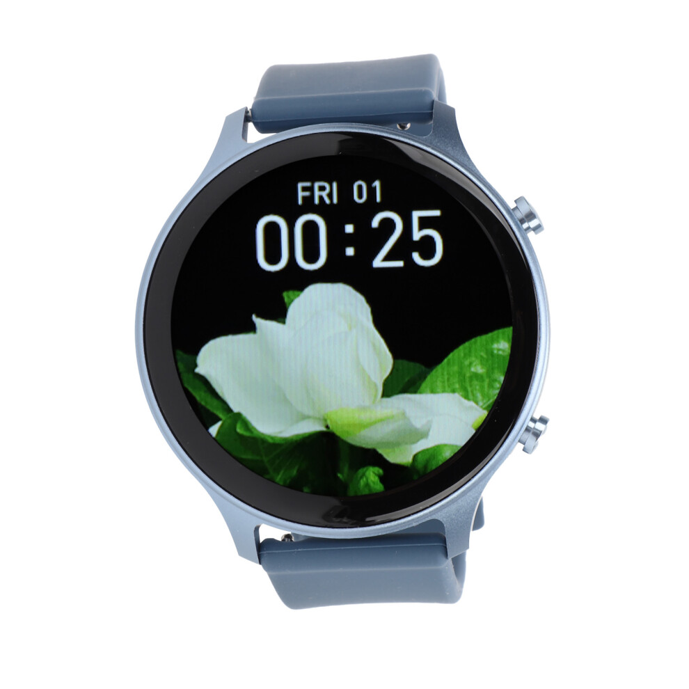 Women Smart Watch 1.28In Hd Touch Screen Bt Calling Sleep Monitoring Blue 8491337321463