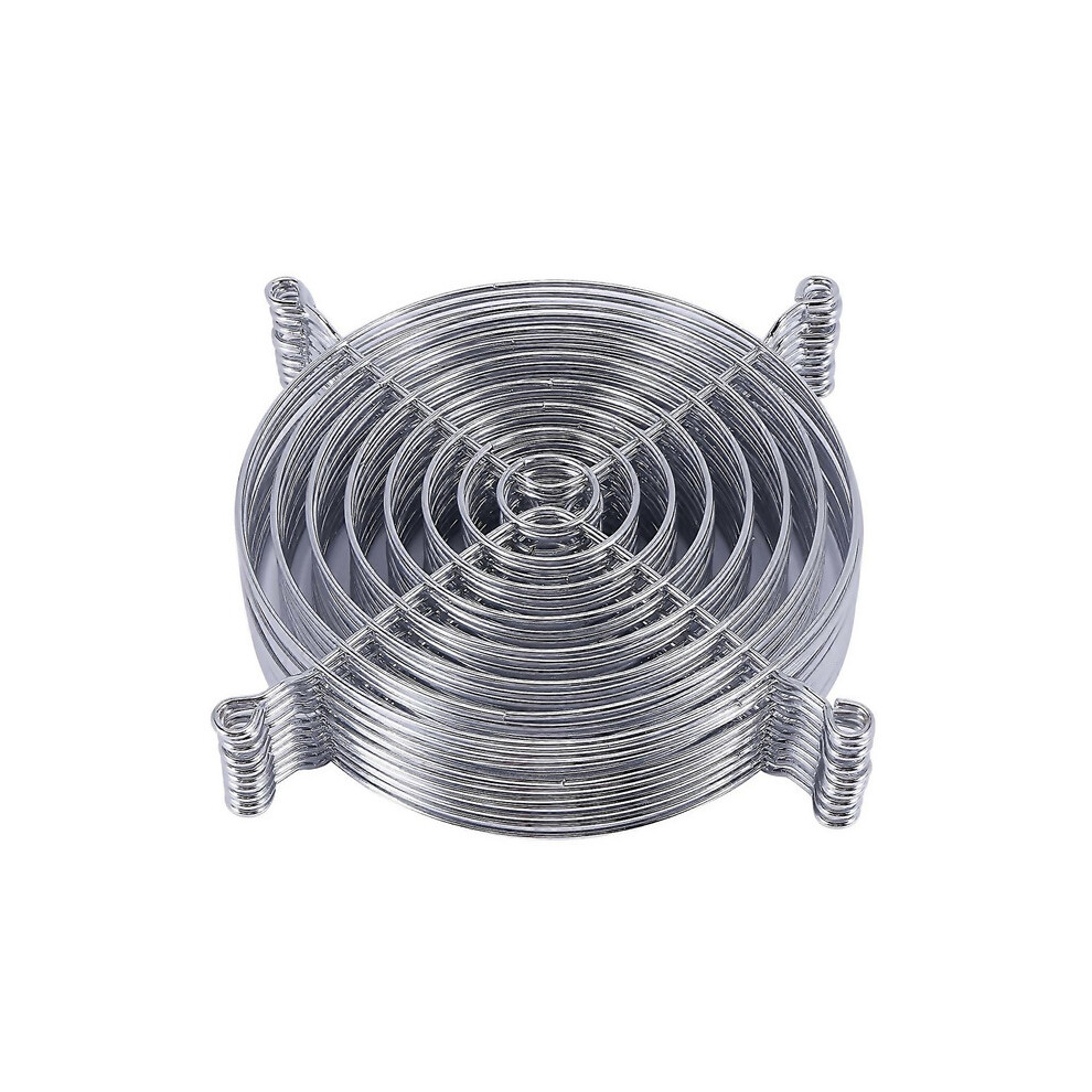 For 10pcs Computer Pc Cooling Fan Mesh Cover Metal Fan Shield 120mm
