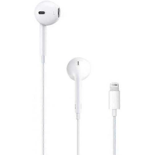 Apple with Lightning Connector - White