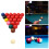 22Pcs 52.2mm/2.1in Snooker Billiard Pool Table 9
