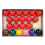 22Pcs 52.2mm/2.1in Snooker Billiard Pool Table 7