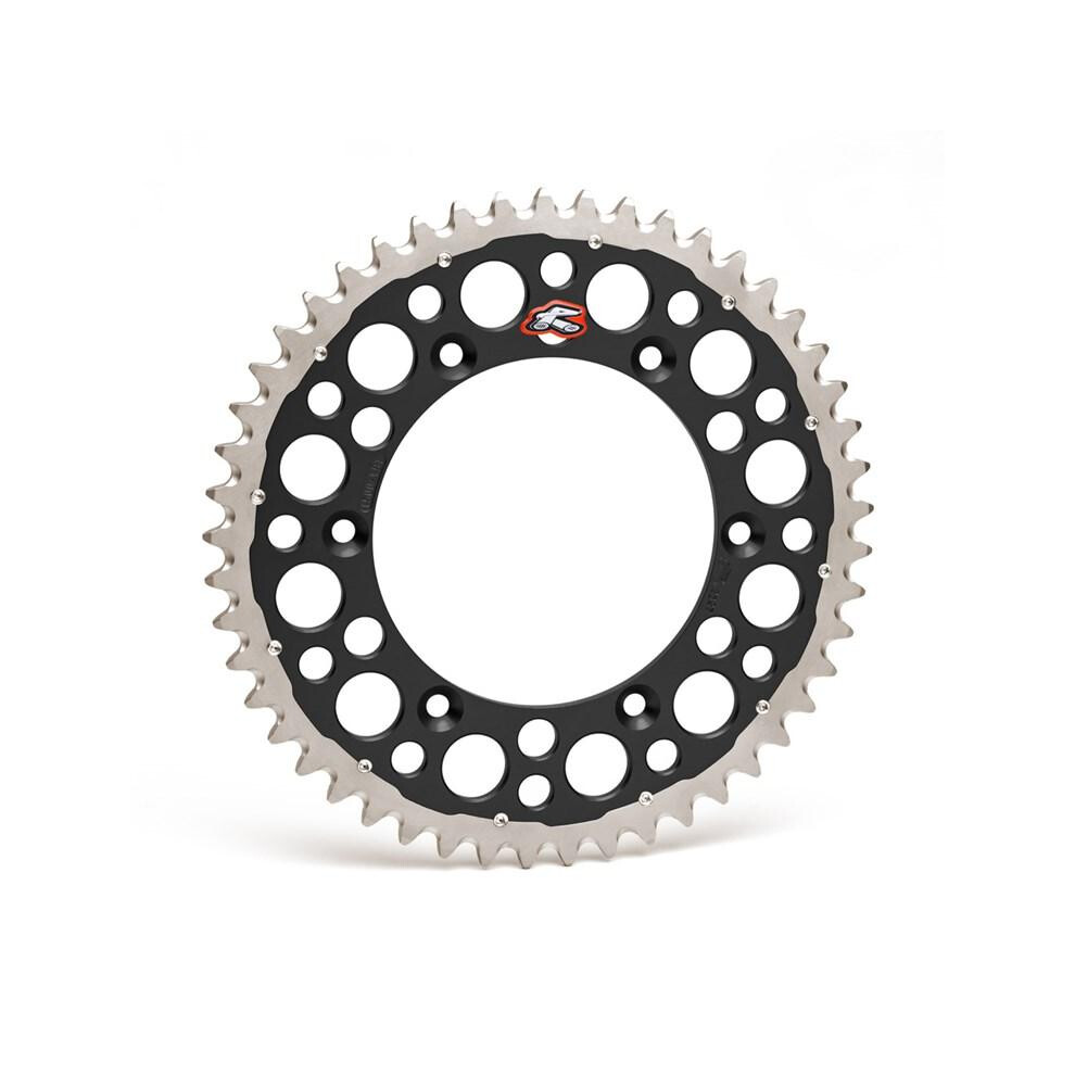 Renthal Twin Ring Rear Sprocket - KTM SX/EXC 125-620 1990-2024, TE/TC/FE/FC 2000-24, MC/EC/EX 2021-24 - 48T Black-image-OPC-PJG2HVB-NEW