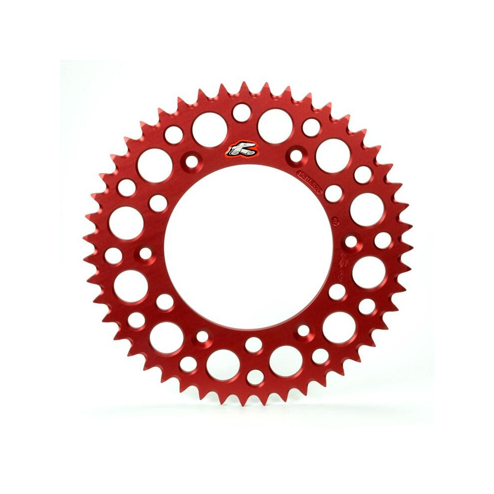 Renthal Ultralight Rear Sprocket - Honda CR 80/85 1986-2007, CRF150R 2007-24 - 56T Red-image-OPC-PJG2J7J-NEW