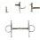 Horse Bit Snaffle Bridle Training Equipment Robust 5