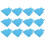 12pcs Kid Training Vest Breathable Mesh Team 4