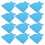 12pcs Kid Training Vest Breathable Mesh Team 6