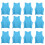 12pcs Kid Training Vest Breathable Mesh Team 1