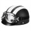 (White) Retro Motorcycle Leather Half Helmet With Goggles 1