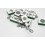 (get rich) Rechargeable Lighter, Simulated Mahjong Abs Shape Electronic Cigarette Lighter, Usb Rechargeable Lighter, 2
