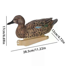 (Hembra) Pato nórdico flotante de imitación para caza, ideal para jardín, piscina, patio o lago. 285