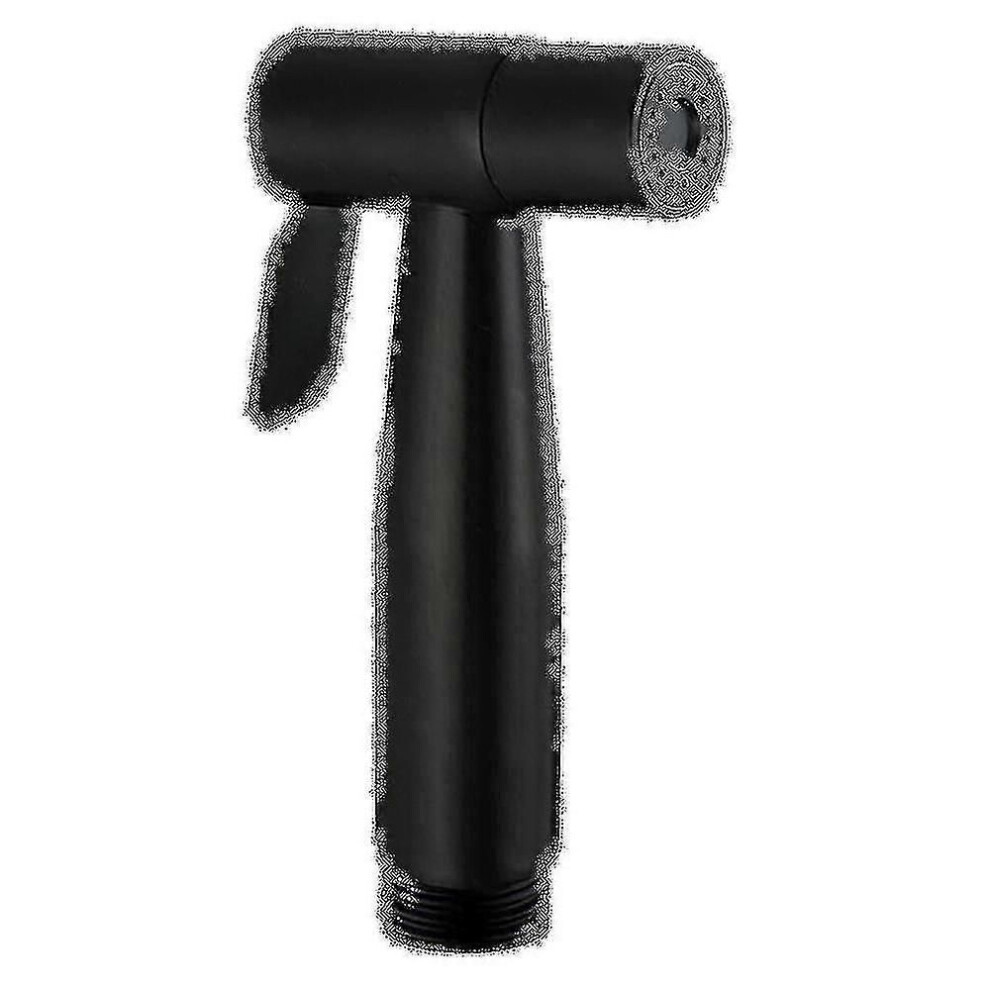 (Black Toilet Spray Gun) Hand-Held Bidet Sprayer, Adjustable Toilet Water Pressure, With Bidet Hose 9013291326439