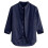 (M-blu navy)Camicia a maniche lunghe a righe in lino da uomo 1