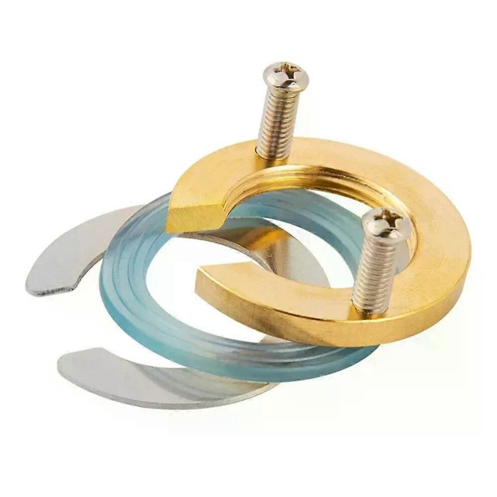 (Brass) Brass Kitchen Faucet Anti-Loosing Nut Cap Fastening Circlip Washer Accessory Tool Set Wash Basin Tap 9013291354456