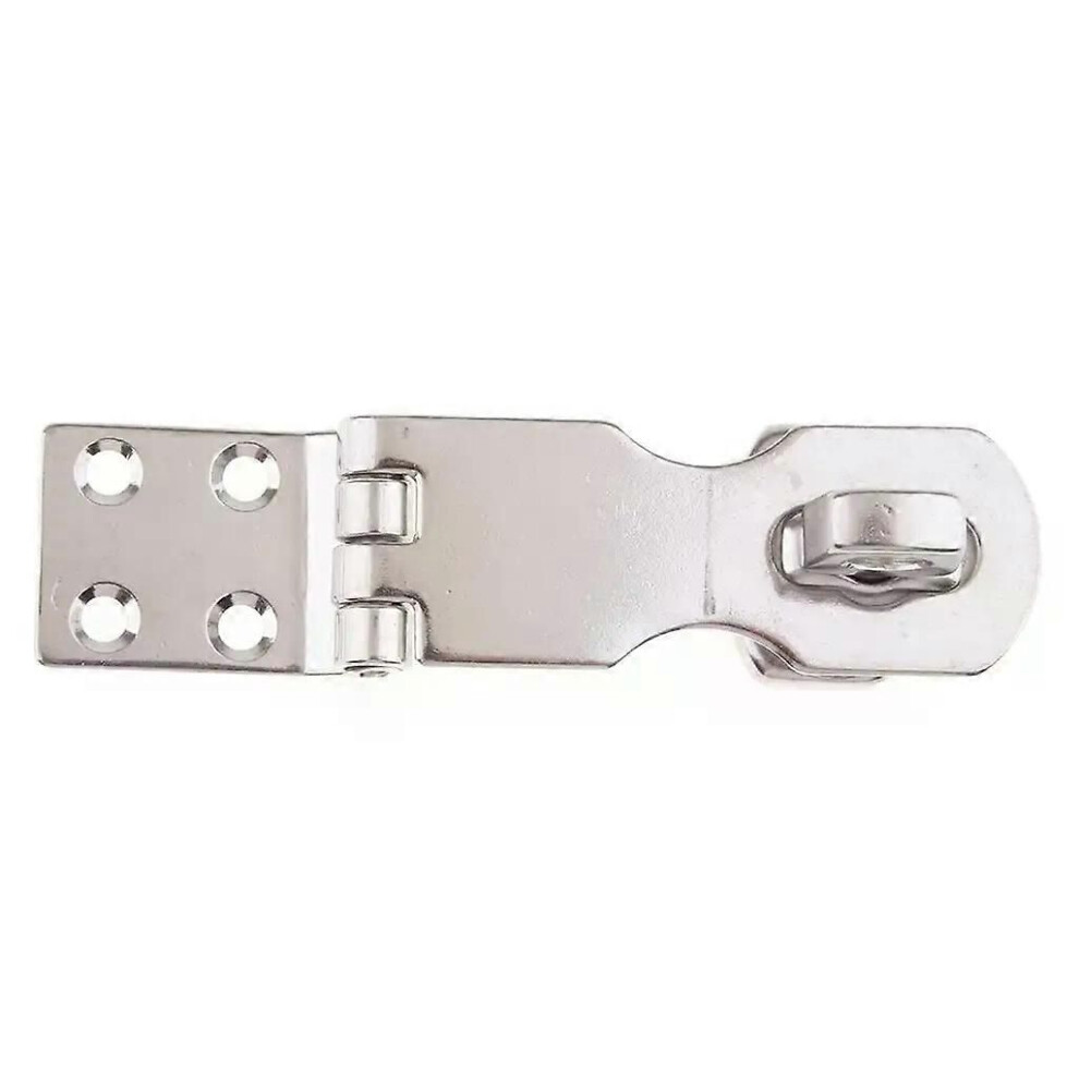 (63Mm) 316 Stainless Steel Anti-Theft Lock Door Hasp Latch Padlock 97Mm 9013291354340