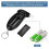 (No Backlight) Portable Breath Alcohol Tester Handheld Breathalyzer Alcotest Alcohol Test Tools Backlight Digital Set 4