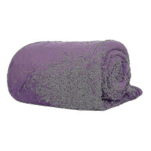 (Violet) 200*230cm Black Pink Grey Violet Fleece Blanket Luxury Warm Home Sofa Bed