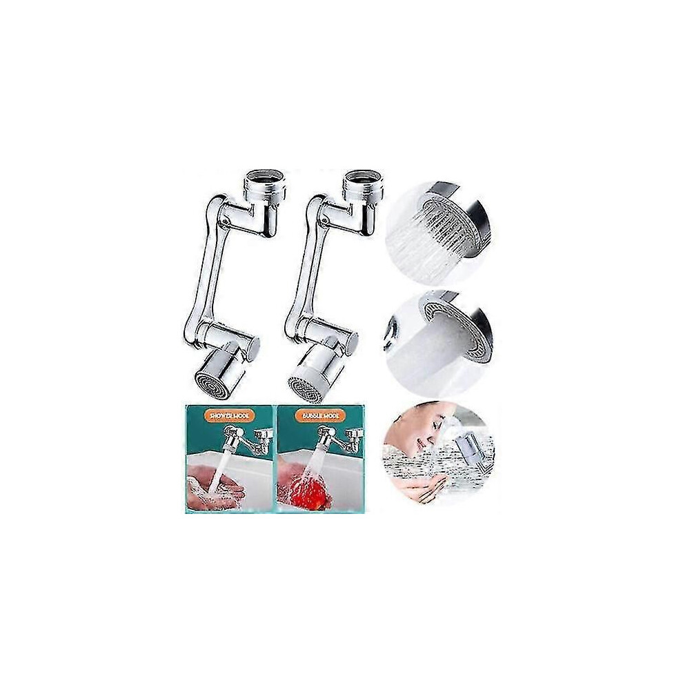 (Single Mode) Faucet Extender 1080 Rotating Splash-Proof Filter Faucet Swivel Spray Forkitchen 9013291351318