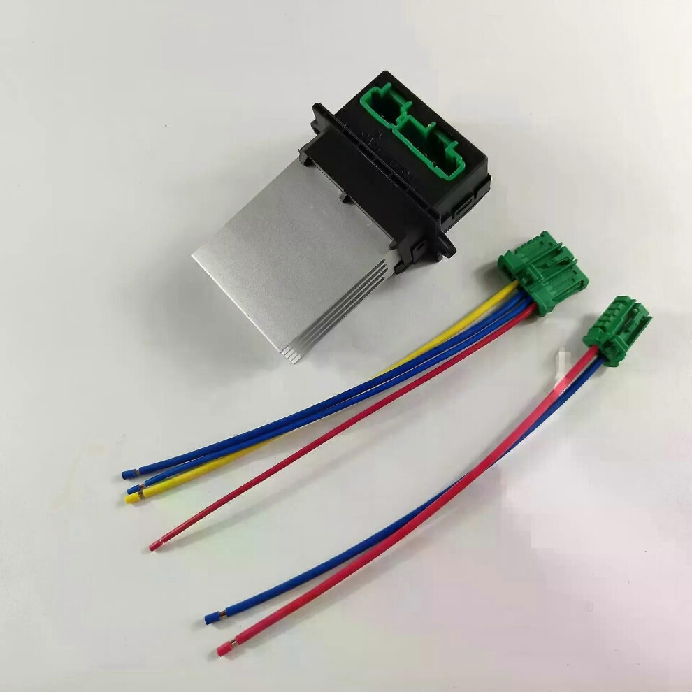 (Resistor With Wire) Air Conditioning Blower Resistor For Clio 207 607 6441L2 6441L2 7701207718 7701048390 9013291367609