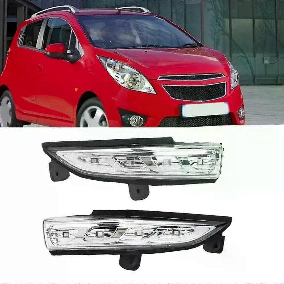 (Left) Side Rearview Mirrors 95260949 For Chevrolet For Spark 2011- Turn Signal Indicator Lamp Accessories Light 9013291355958