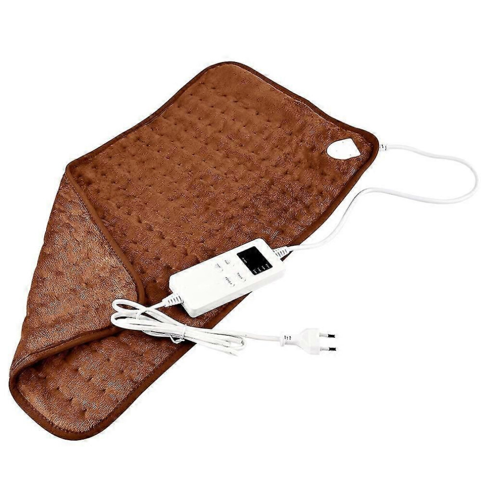 (30cmX60cm, coffee) Intelligent Temperature Control Electric Blanket Home Physiotherapy Blanket
