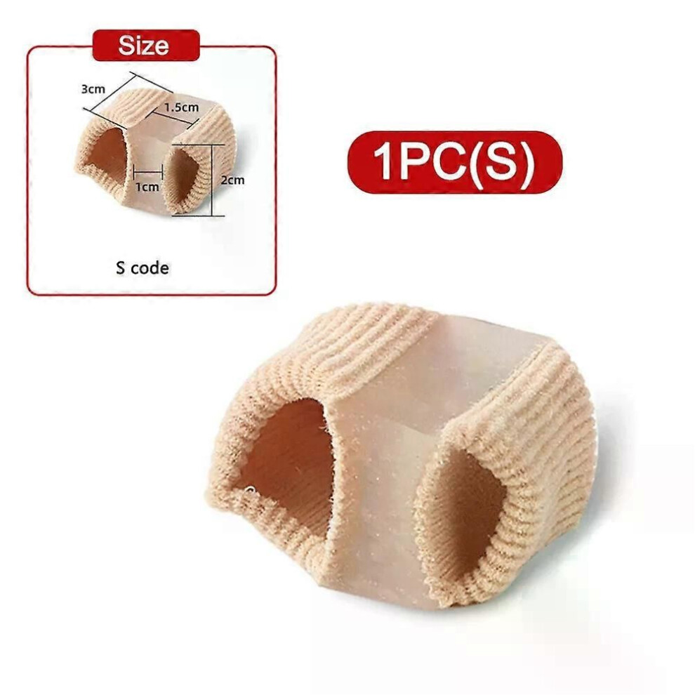 (S 1PC) 1/2Pcs Silicone Bunion Hallux Valgus Corrector Toe Spreader Separator Thumb Finger Correction Straightener
