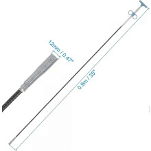 (90cm) 60/90/160/200/300cm Avloppsrörsrensare Snake Spring Dredging Tool för kök Badrum Avlopp