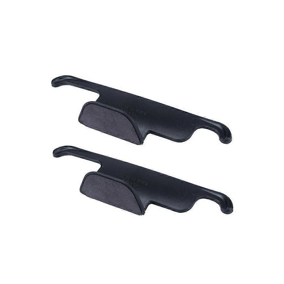 (Style Cd) Car Trunk Hooks 2Pcs Clip-On Pu Leather Headrest Bag Cargo Hook For Tesla Model 3/Y Black 9013291336018