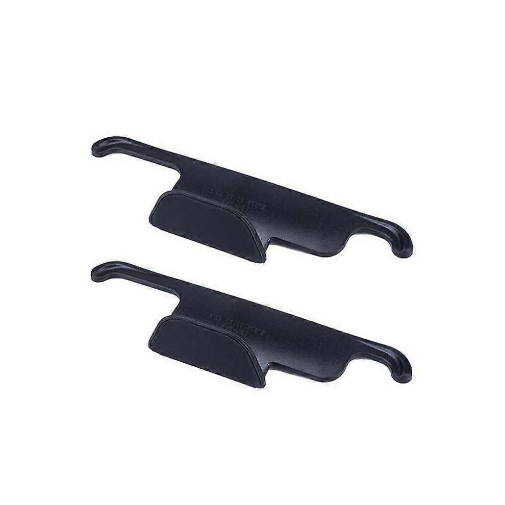 (Style Bd) Car Trunk Hooks 2Pcs Clip-On Pu Leather Headrest Bag Cargo Hook For Tesla Model 3/Y Black 9013291336049