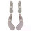 (Silver) Controller Paddles Stainless Steel Replacement Controller Accessory for Microsoft Xbox One Elite Controller 1