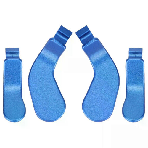 (Blue) Controller Paddles Stainless Steel Replacement Controller Accessory for Microsoft Xbox One Elite Controller