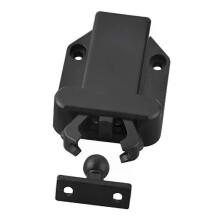 (Black) 1Pcs Cabinet Catches Magnetic Door Drawer Cabinet Catch Push To Open Beetles Touch Latch Cupboard Door