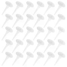 (3,6 x 1,5 x 1,5 cm) 100 st. tårtbotteninsatser livsmedelsgodkänd plast dekorationsmaterial pysselstödpinne