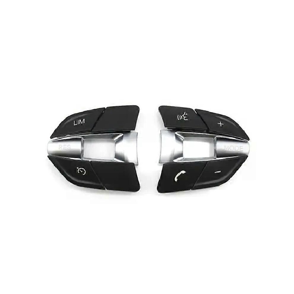 (Blacksilver A) Car Steering Wheel Button Knob Replacement For Bmw F10 F11 F30 F31 F34 F01 F02 F07 F06 F12 F25 F26 F15 9013291332423