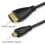 Câble audio-vidéo micro HDMI (1 m) compatible HDMI vers micro HDMI V14 M/M 1080p/1440p 4