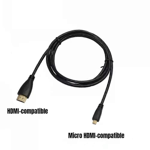 Câble audio-vidéo micro HDMI (1 m) compatible HDMI vers micro HDMI V14 M/M 1080p/1440p