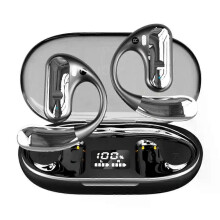 (black) 144 Languages AI Translator Earbuds Bluetooth-Compatible 53 Real-Time Translation Earphones Noise Cancelling