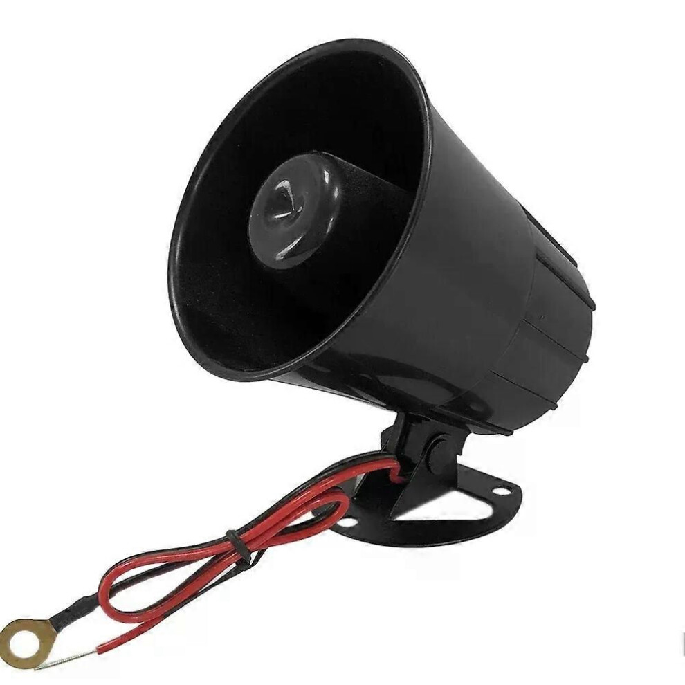 (24V) Universal 125Db Loud Warning Alarm Siren For Car Auto Motorcycle Truck 12V 24V 15W Mini Speaker Loud 9013291353732