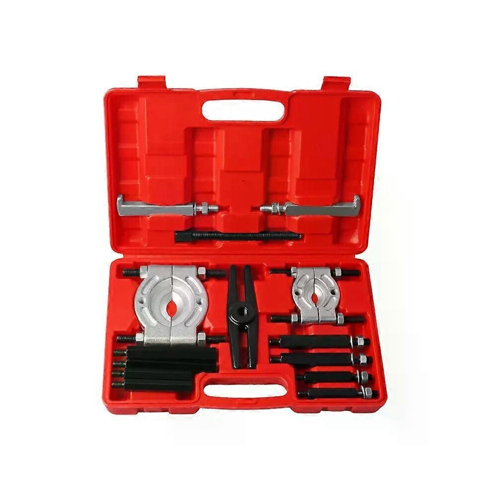 (14Pc) 14Pcs Separator Combination Set Bearing Splitter Mechanical Double Disc Puller Chuck Gearbox Outer Bearing 9013291365230