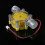 (5V) Micro Generator High Efficiency Water Generator for DC 5V/12V/80V 3
