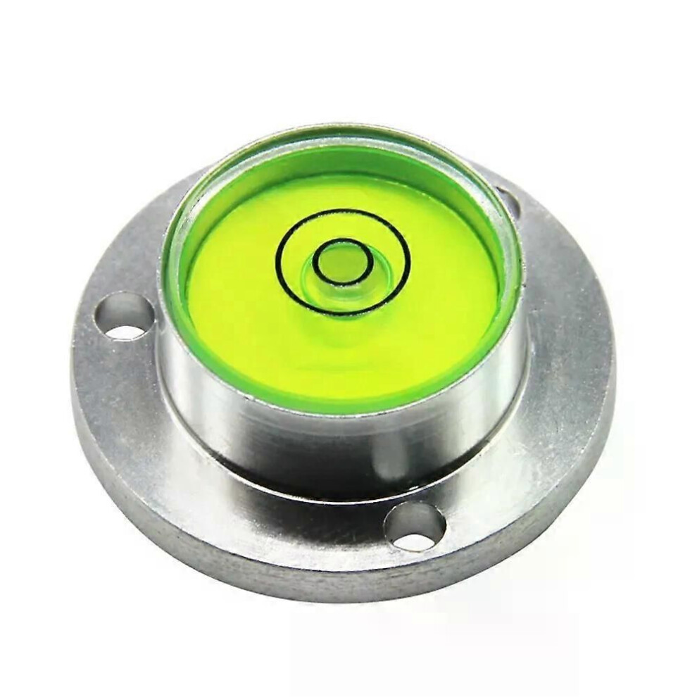 (Green) High-Precision Bubble Level 30*20*11Mm Double Circle 30X20x11mm Flange Spirit-Level Horizontal Bubble 9013291358874