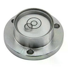 (vit) Högprecisionsvattenpass 30*20*11mm Dubbelcirkel 30x20x11mm Flänsvattenpass Horisontellt