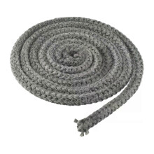 (12mm x 2m) Tätningsrep för spis, vedspisdörr, självhäftande tätningsrep i glasfiber för spis