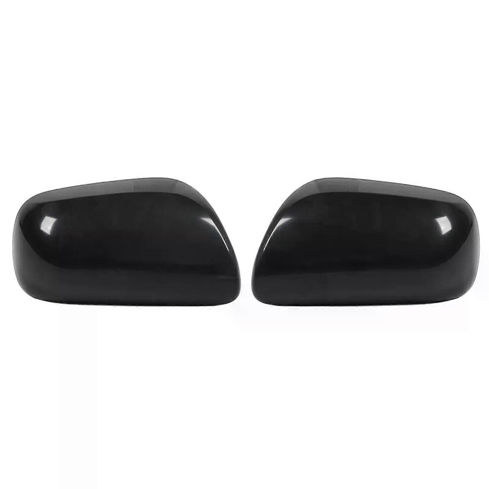(Left) Rearview Mirror Cover Car Rearview Mirror Housing Cover Uv Side Door Wing Mirror For Yaris 2006 Black 9013291371354
